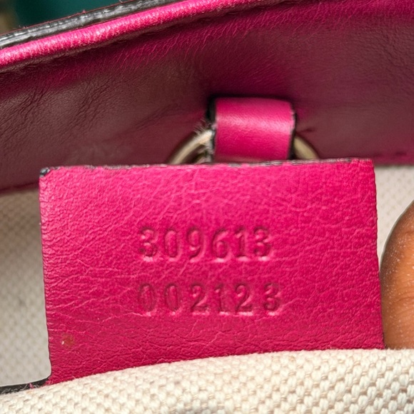 Gucci Micro guccissima hot pink patent leather - Picture 9 of 14